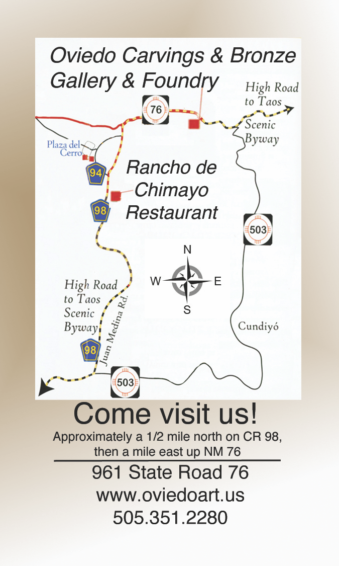Map to Oviedo Art